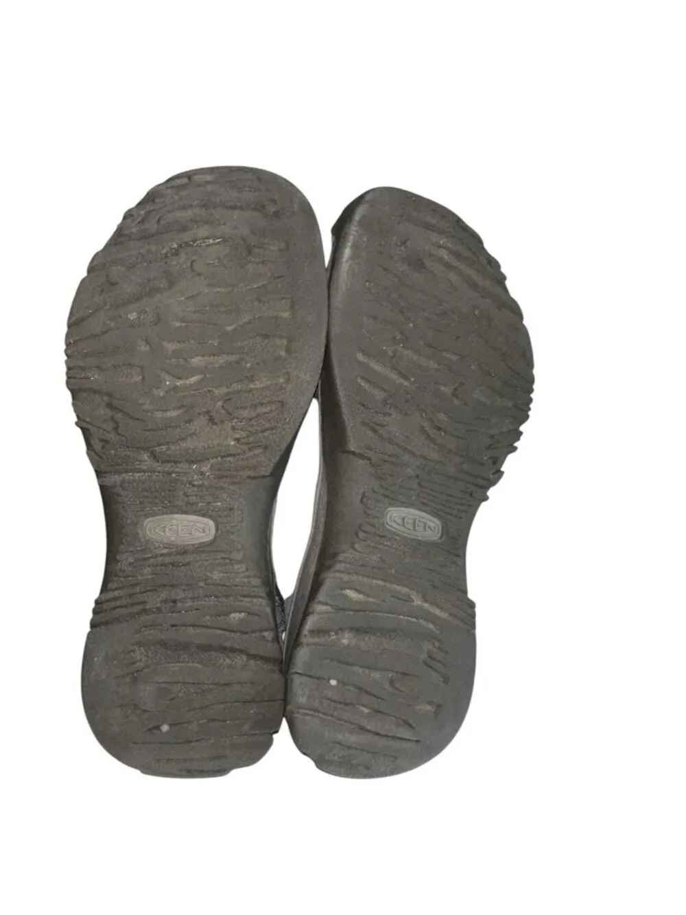 KEEN Women's Whisper Sandal Medium Grey Peacock Green Sz 6.5 Gorpcore Hiking